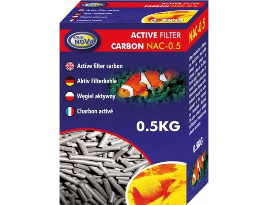 Aktivní uhlí Aqua Nova 0,5kg