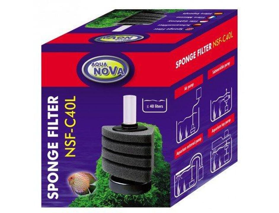 Aqua Nova biofiltr rohový C40L