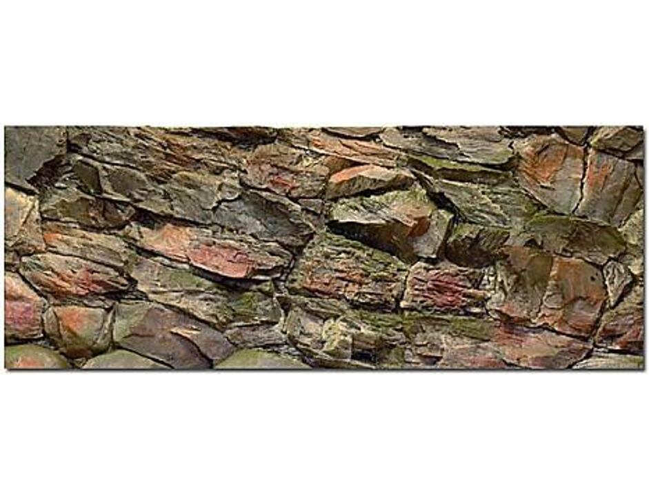 Akvarijní 3D pozadí Skála 120 x 50 cm