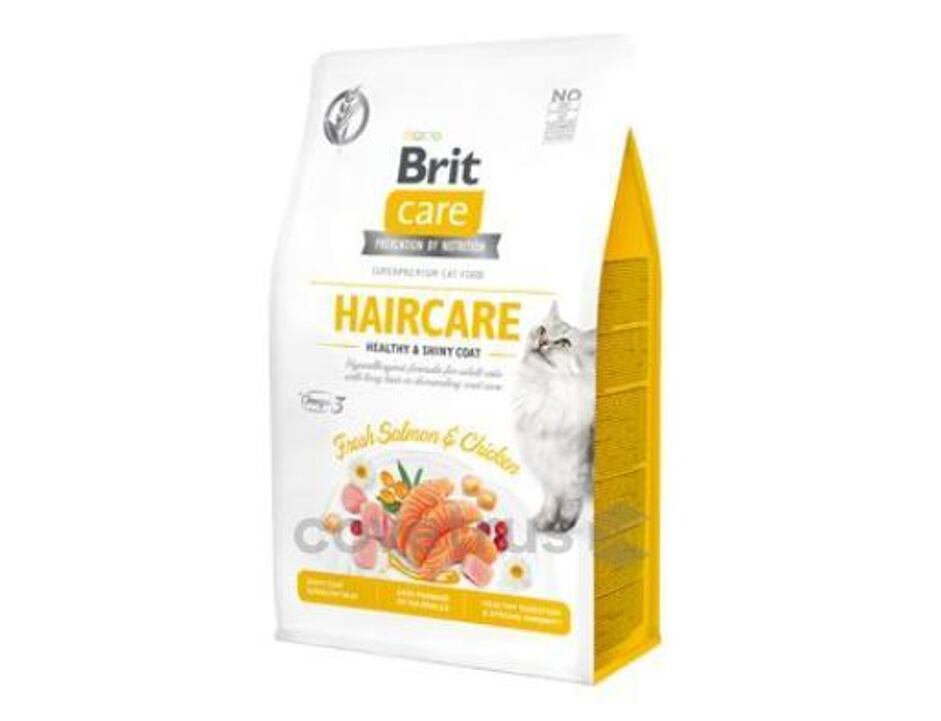 BRIT CARE CAT GF HAIRCARE HEALTHY & SHINY COAT 2 kg