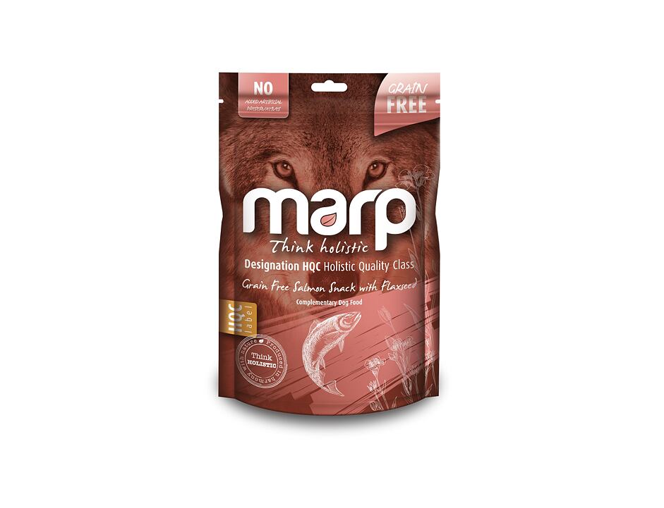 Marp Holistic – Lososové pamlsky se lněným semínkem 150g