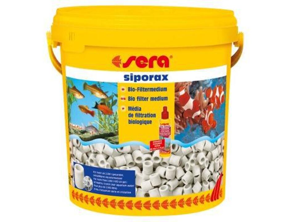 Sera siporax Professional 15 mm - 10 l