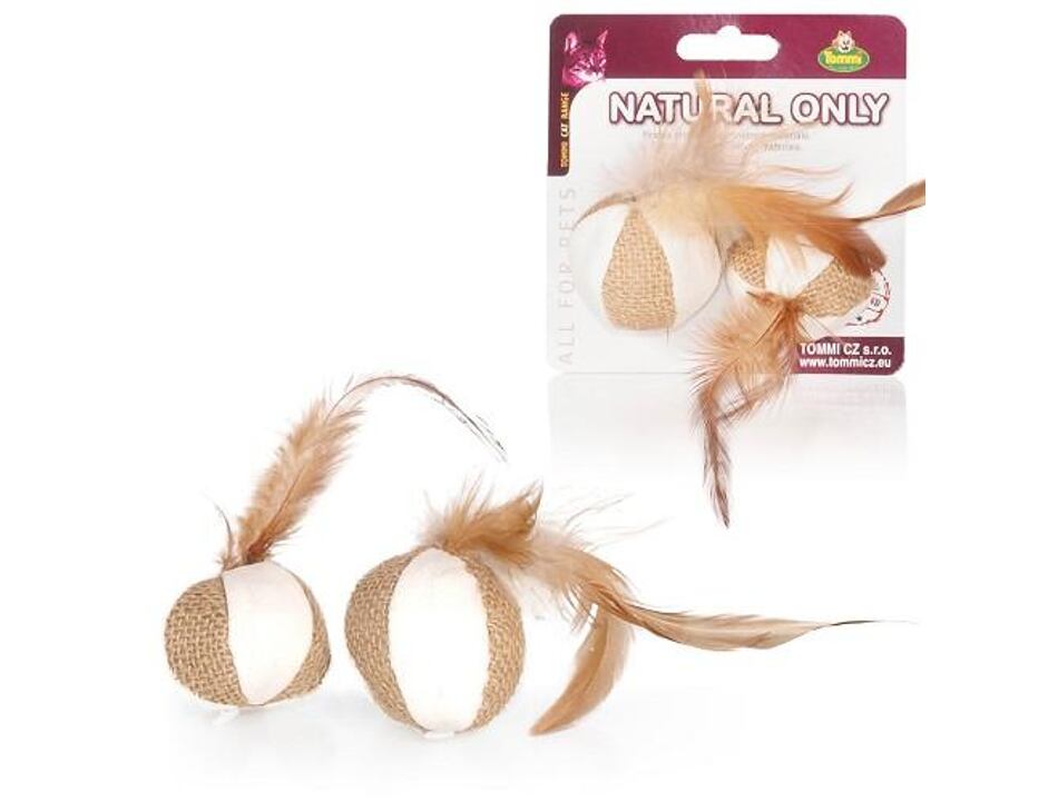 Natural Only - Míčky na kartě