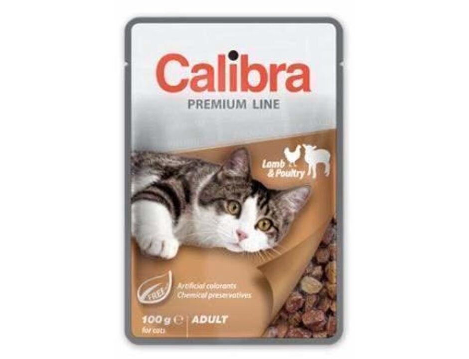Calibra Cat kaps.- jehněčí a drůbeží v omáčce 100 g