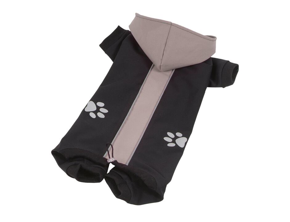 Kombinéza Softshell dvoubarevná - šedá/černá S
