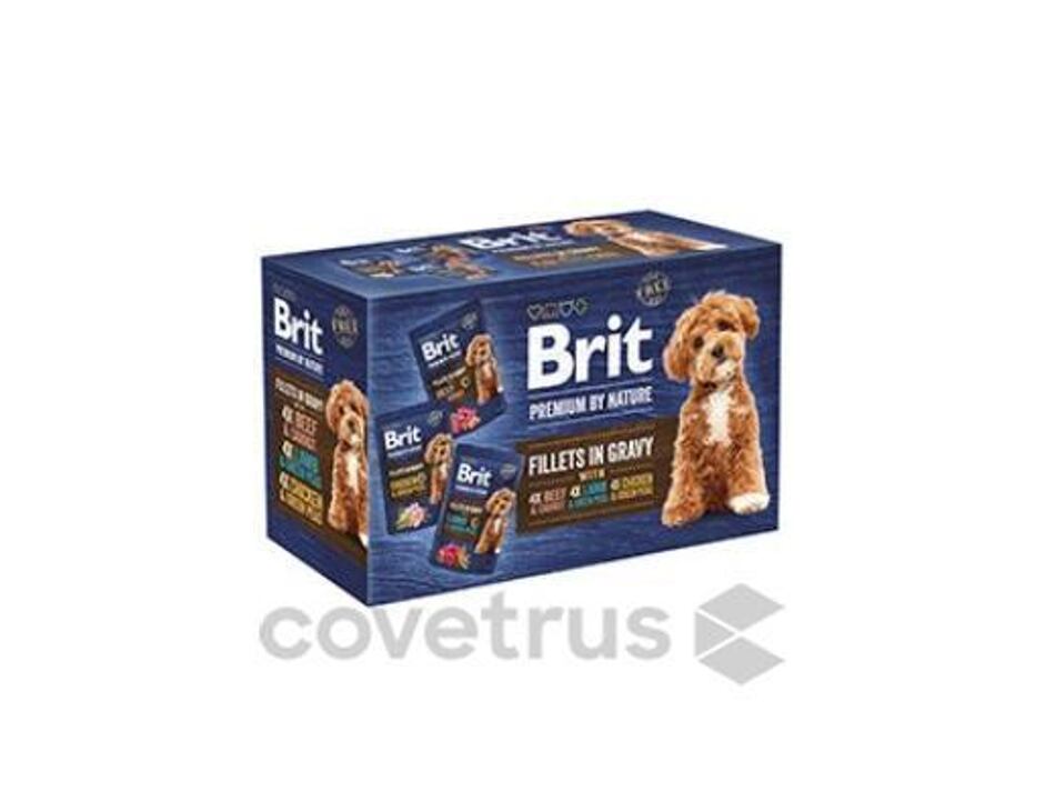 Brit Premium Dog Fillets Gravy Multipack 12 x 85g